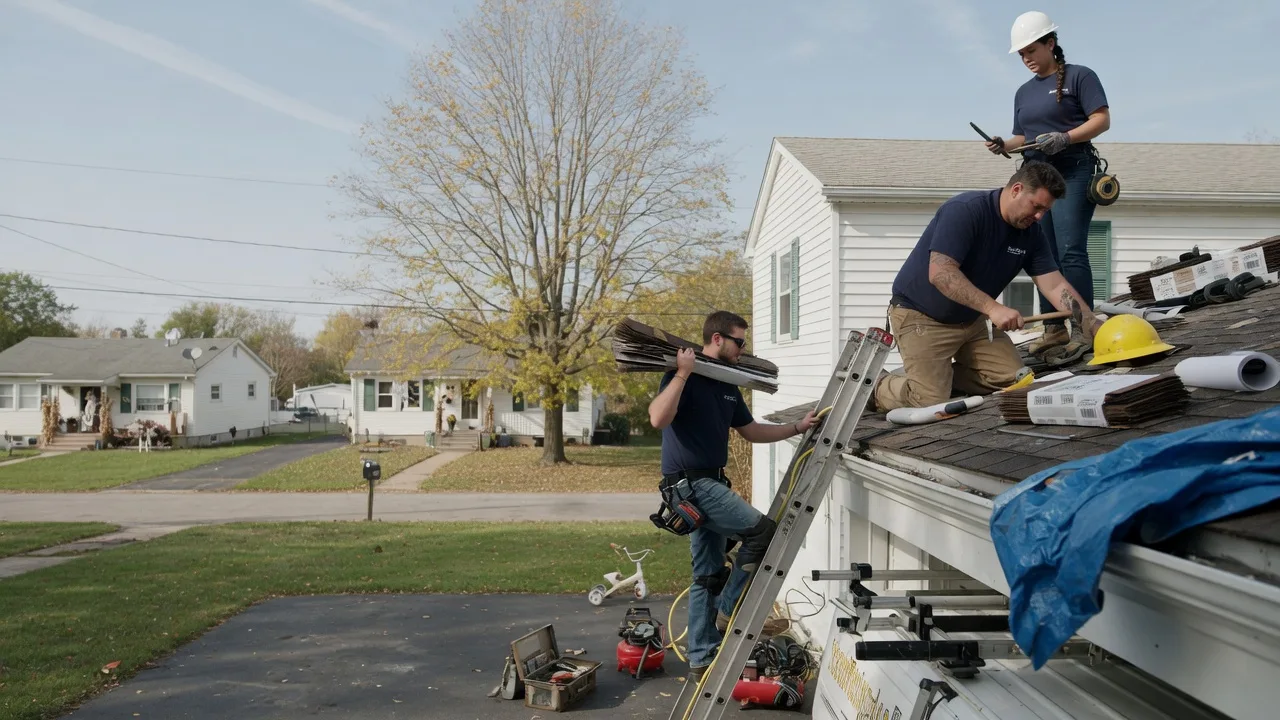 Local Roofing Contractors in Farmersville, OH near me
